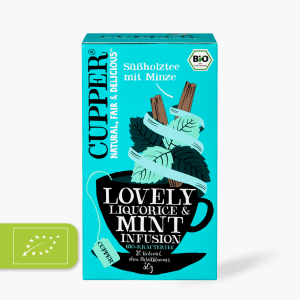 Cupper Bio Lovely Liquorice & Mint Infusion 30g (20 Beutel)