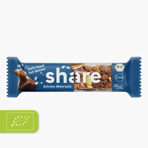 share Bio-Riegel Schoko Meersalz 35g