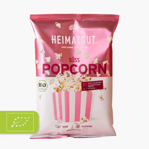 Heimatgut Bio Popcorn Süß 90g