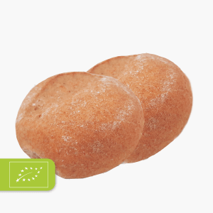 2 Stk. - Bäckerei Troll Bio Dinkel Hefe Brötchen