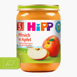 Hipp Bio Pfirsich in Apfel 190g