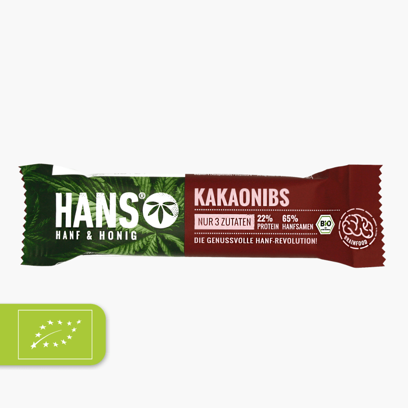 HANS Bio-Energieriegel Kakaonibs 30g