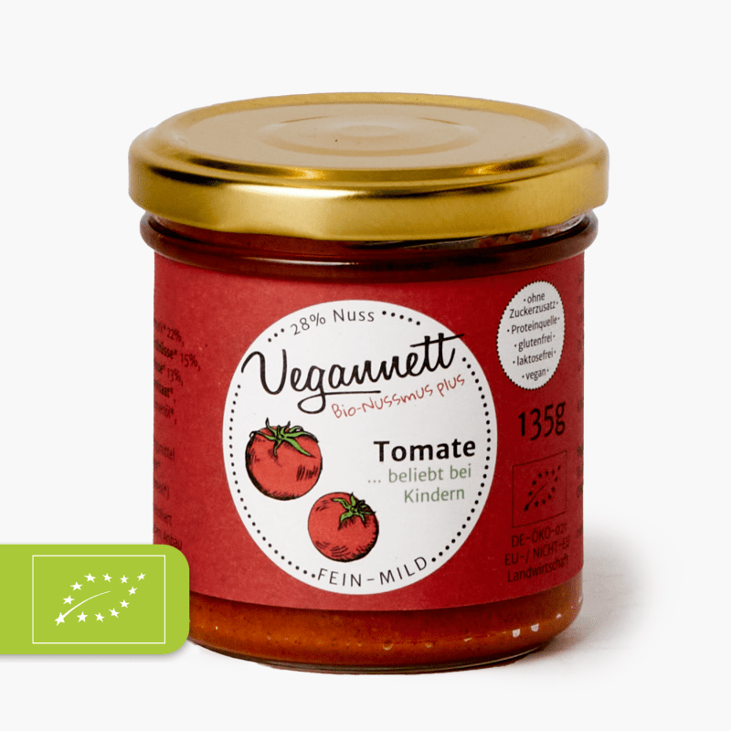 Veganett Bio Tomatenaufstrich mit Nussmus 135g