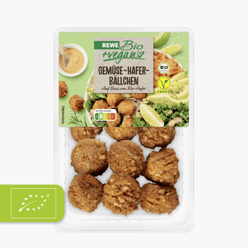 Rewe Bio Gemüse-Haferbällchen 220g