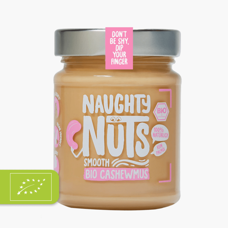 Naughty Nuts Bio Cashewmus Smooth 250g