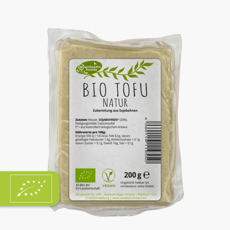 Vantastic Foods Bio Tofu Natur 200g