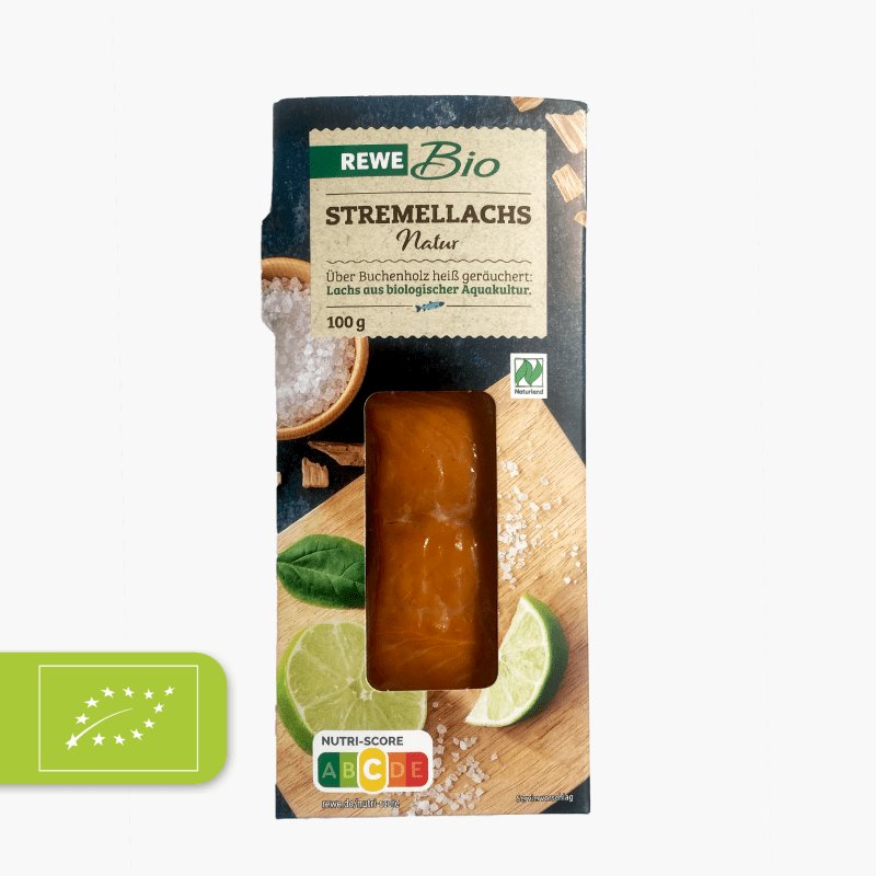 Rewe Bio Stremellachs 100g