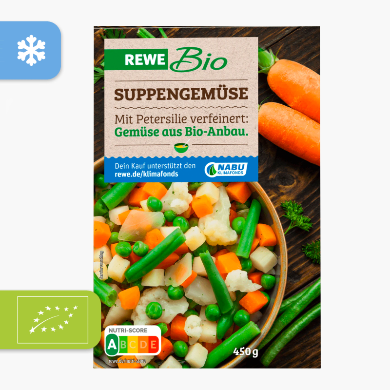 Rewe Bio Suppengemüse 450g