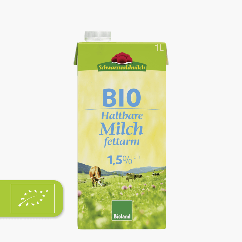 Schwarzwaldmilch Bioland H-Milch 1,5% 1l