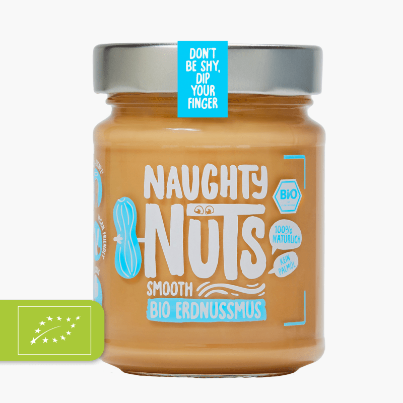 Naughty Nuts Bio Erdnussmus Smooth 250g