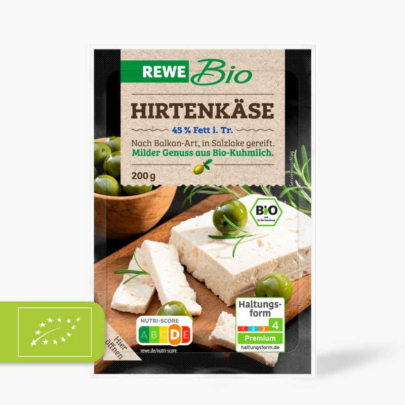 Rewe Bio Hirtenkäse 45% 200g