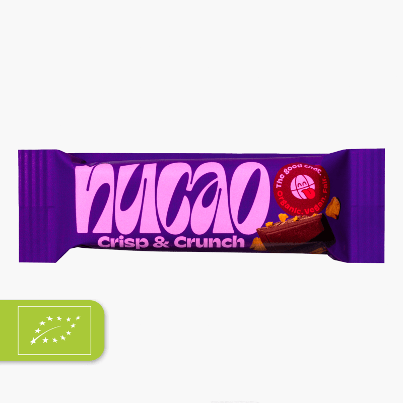 Nucao Bio Crisp & Crunch Riegel 33g