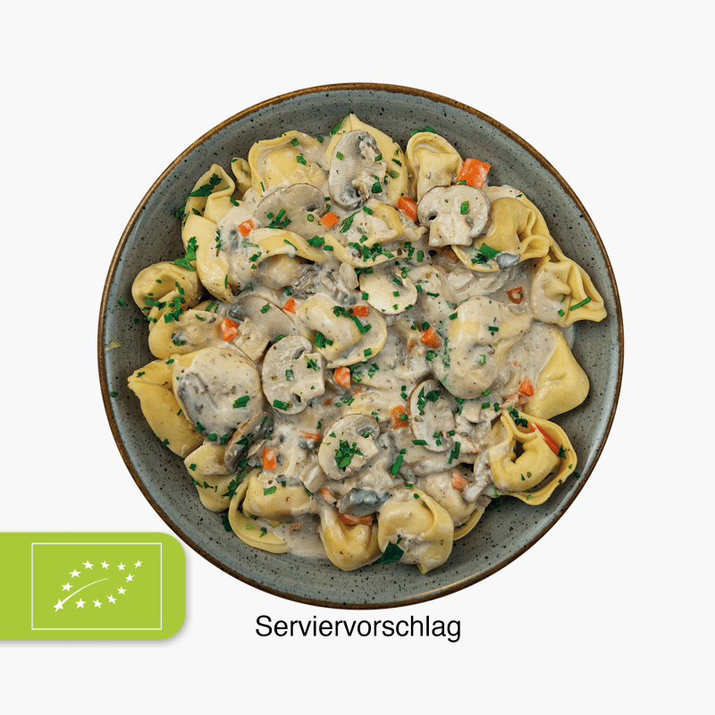 Planet V Bio Tortelloni in cremiger Champignonsoße 400g