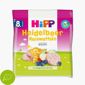 Hipp Bio Reiswaffeln Heidelbeere 30g