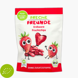 Freche Freunde Bio Fruchtchips Erdbeere 12g
