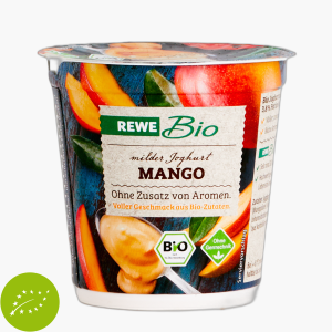 Rewe Bio Joghurt Mango 150g