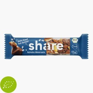 share Bio-Riegel Schoko Meersalz 35g