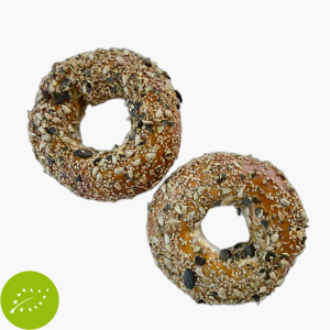 2 Stk. - Biokaiser Laugenbagel Saaten