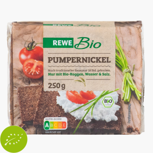 Rewe Bio Pumpernickel 250g