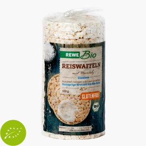 Rewe Bio Reiswaffeln mit Meersalz