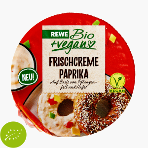 Rewe Bio Frischcreme Paprika vegan 150g
