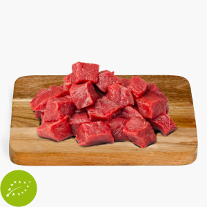Bio Rindergulasch aus der Keule ca.500g