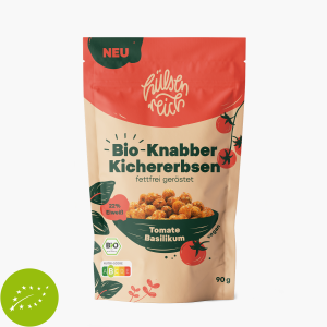 Hülsenreich Kichererbsen Tomate Basilikum 90g