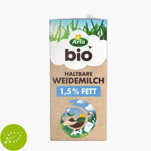 Arla Bio Haltbare Weidemilch 1,5% Fett 1l