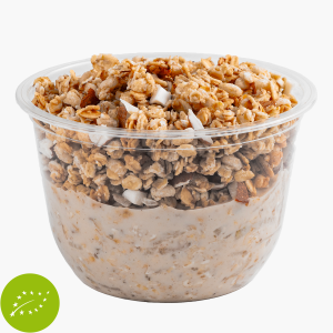 EAMgo Bio Sweet Jar Pear & Vanilla Overnight Oat 165g