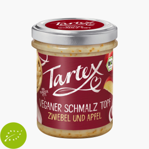 Tartex Bio Veganer Schmalz Topf Zwiebel & Apfel 150g