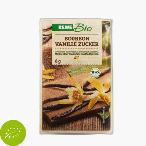 Rewe Bio Bourbon Vanille Zucker 4x8g