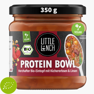 Little Lunch Bio Protein Bowl mit Kichererbse und Linsen 350ml