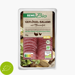 Rewe Bio Geflügel Salami 70g