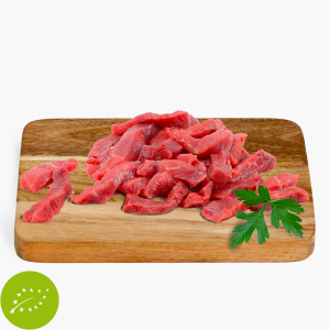 Bio Rindergeschnetzeltes aus der Keule ca.500g