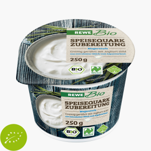 Rewe Bio Speisequarkzubereitung Magerstufe 250g