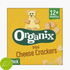 Organix Biologische Mini kaascrackers 12m