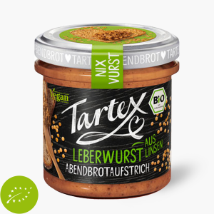 Tartex Bio Nix Vurst Leberwurst 135g
