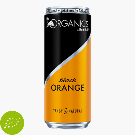 Red Bull Organics Black Orange 0,25l Dose