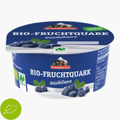 Berchtes. Land Bio Fruchtquark Heidelbeere 150g