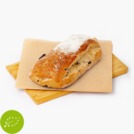 1 Stk. - Gragger Bio Dinkel-Ciabatta mit Oliven 300g