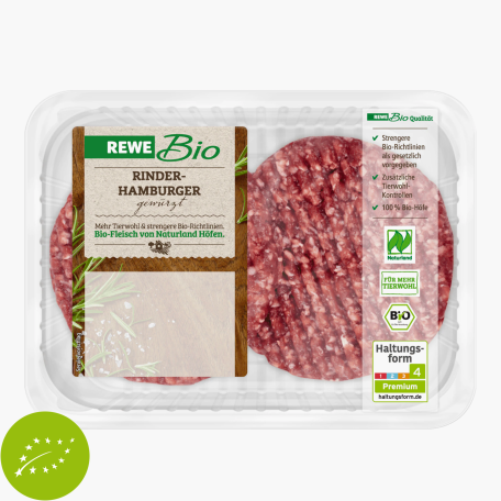 Rewe Bio Rindfleischburger 2x100g