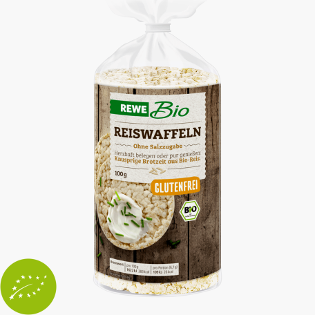 Rewe Bio Reiswaffeln ohne Salzzugabe 100g
