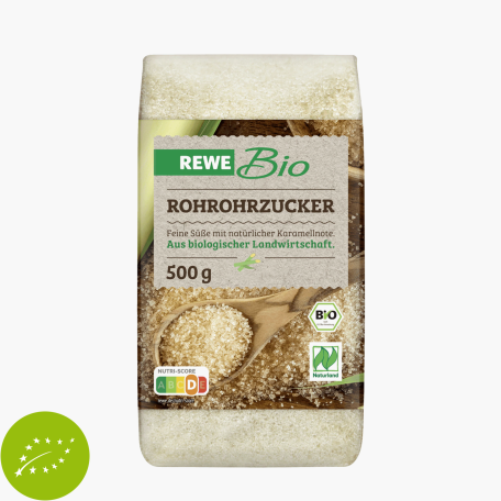 Rewe Bio Rohrohrzucker 500g