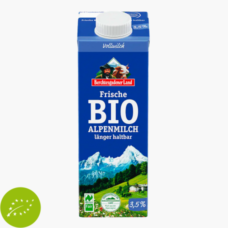 Bercht. Land Frische Bio Alpenmilch 3,5% 1l