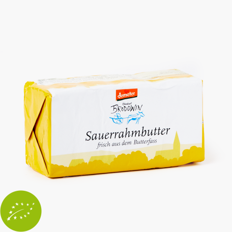 Brodowin Bio Demeter Sauerrahmbutter 85% 250g