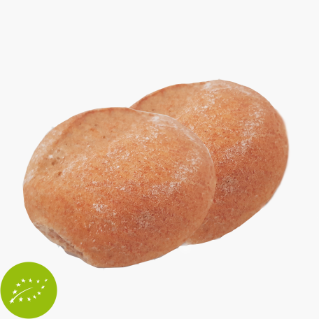 2 Stk. - Bäckerei Troll Bio Dinkel Hefe Brötchen