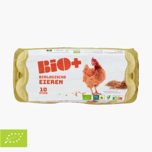 Bio+ Biologische eieren S/M/L 10st