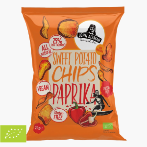 John Altman Sweet Potato Chips Organic Paprika 90g