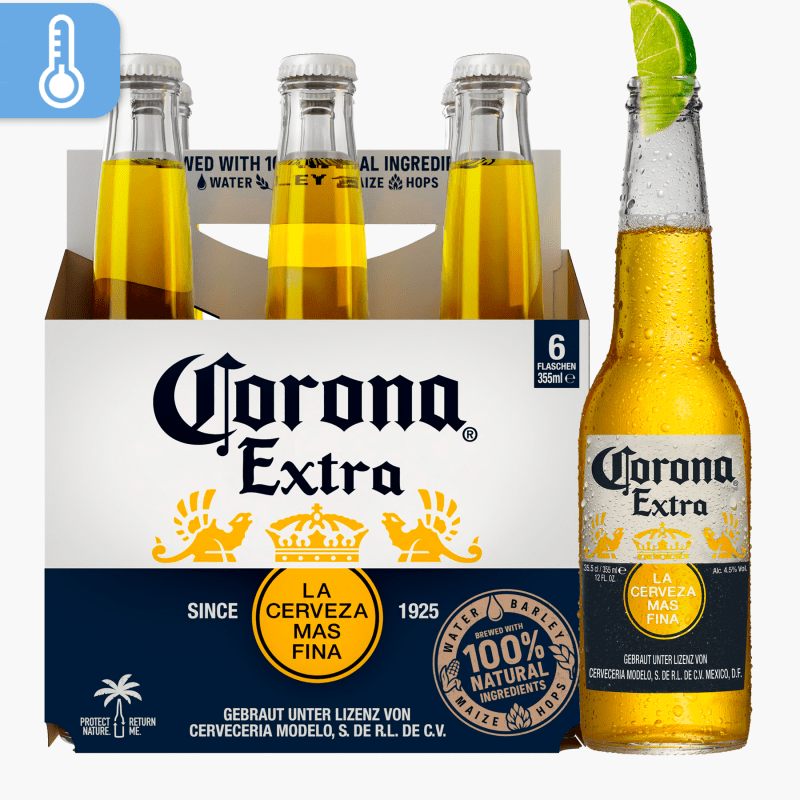Corona Extra 6x0,355l (4,5% vol.)
