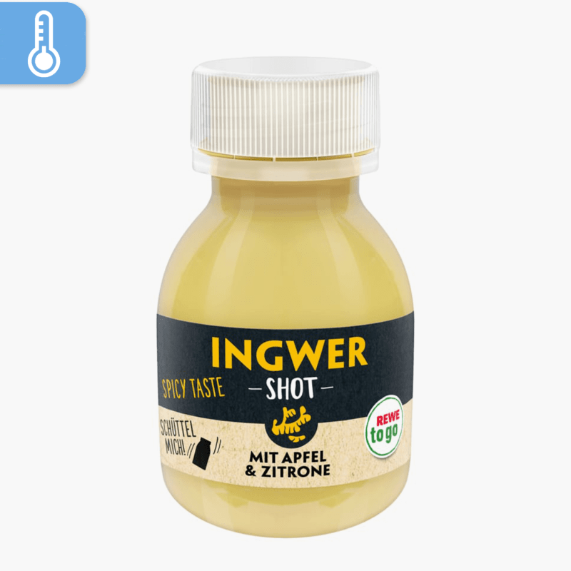 Rewe To Go Shot Ingwer Apfel & Zitrone 60ml